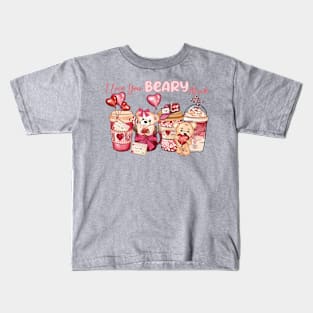 I love you BEARY much Kids T-Shirt